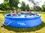 Piscină Instant "Family Summer Waves", cu inel gonflabil; Dimensiuni 366 x 76cm (Pompă filtrare inclusă) - aicuce.ro