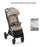 Cărucior Sport Kinderkraft Loom, 0-22 kg, Linen Beige