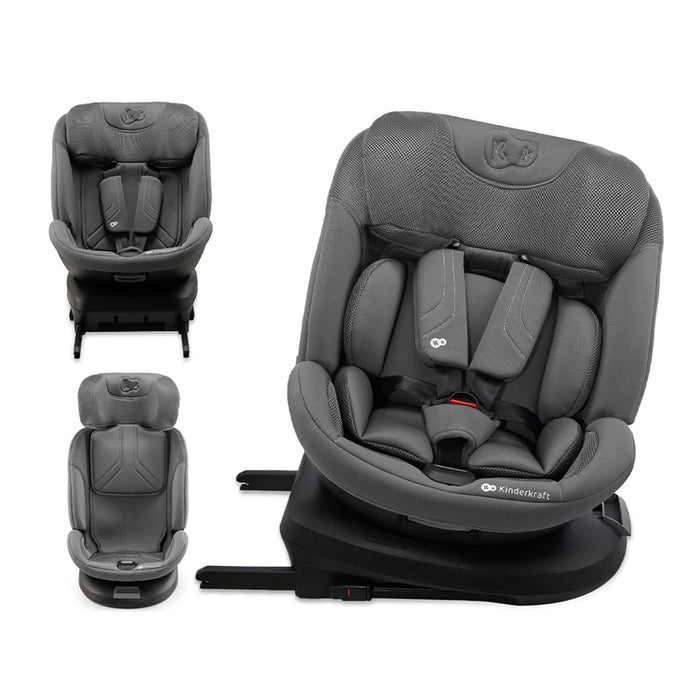 Scaun Auto Kinderkraft Xpedition 3 I-Size 40-150 cm, Grey