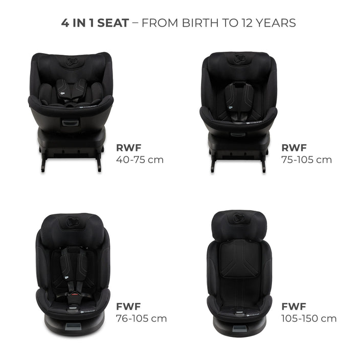 Scaun Auto Kinderkraft Xpedition 3 I-Size 40-150 cm, Black