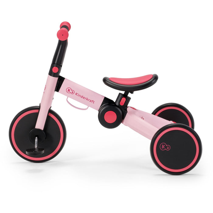 Bicicletă de Echilibru / Tricicletă Kinderkraft 4Trike, Candy Pink