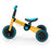 Bicicletă de Echilibru / Tricicletă Kinderkraft 4Trike, Primrose Yellow