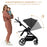 Cărucior Kinderkraft Yoxi 3In1 (Mink Pro) Moon Grey