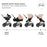 Cărucior Multifunctional Kinderkraft Moov 2 Eva 4In1 Sand Beige