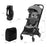 Cărucior Sport Kinderkraft Pilot 2, 0-22 kg, Platinum Grey