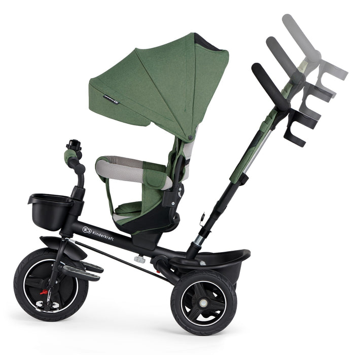 Tricicletă Kinderkraft Spinstep, Green