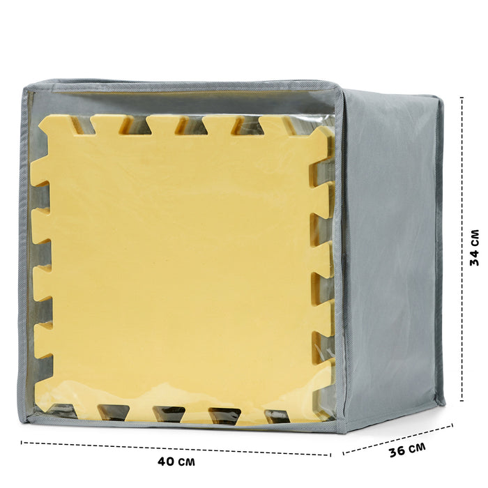 Saltea de Joacă Kinderkraft Luno, Spuma, Yellow