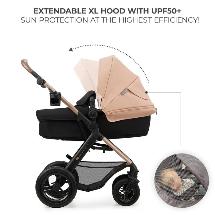Cărucior Multifunctional Kinderkraft Moov 2 Air 4In1 Sand Beige