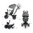 Tricicletă Kinderkraft Spinstep, Grey