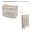 Pătuț de Călatorie Kinderkraft Moon Dream, Beige
