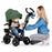 Tricicletă Kinderkraft Spinstep, Green