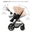 Cărucior Multifunctional Kinderkraft Moov 2 Eva 4In1 Sand Beige