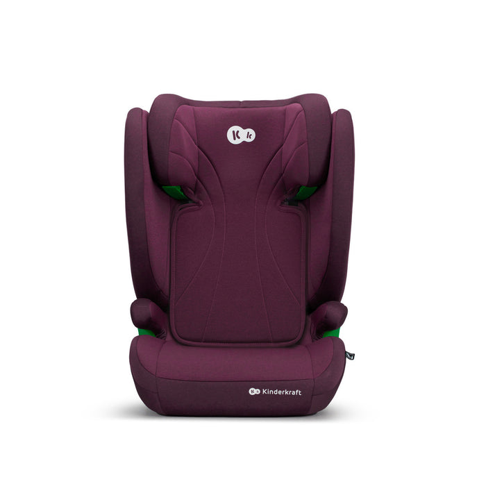 Scaun Auto Kinderkraft Junior Fix2, I-Size 100-150 cm, Cherry Red