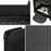 Pătuț de Calatorie Kinderkraft Moon Dream, Black