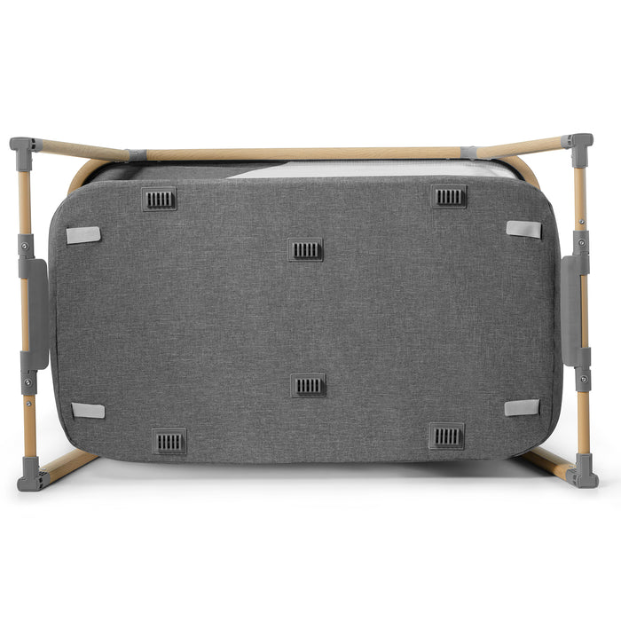 Pătuț Travel Kinderkraft Sofi, 4 in 1, Grey
