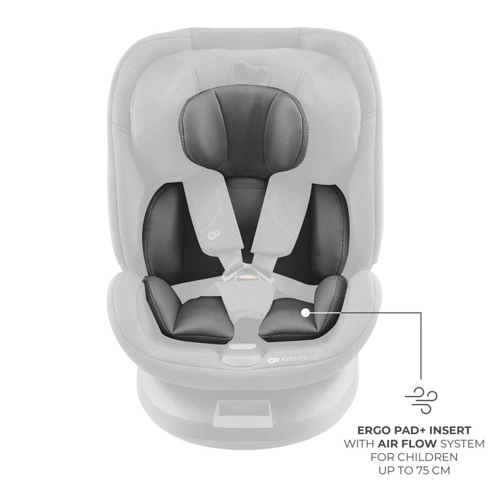 Scaun Auto Kinderkraft Xpedition 3 I-Size 40-150 cm, Grey