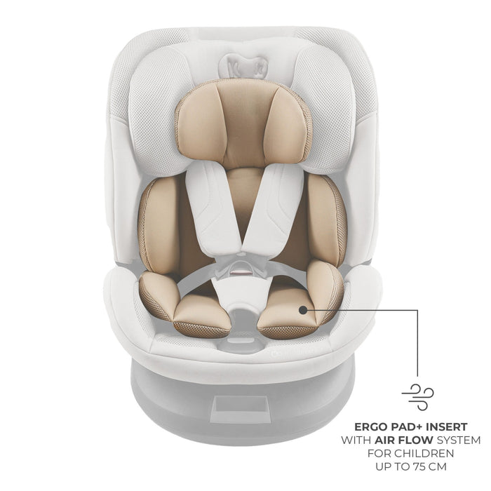 Scaun Auto Kinderkraft Xpedition 3 I-Size 40-150 cm, Beige