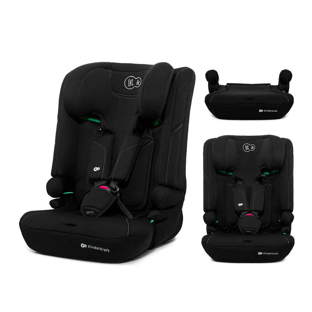 Scaun Auto Kinderkraft Comfy 75-150 cm, Black