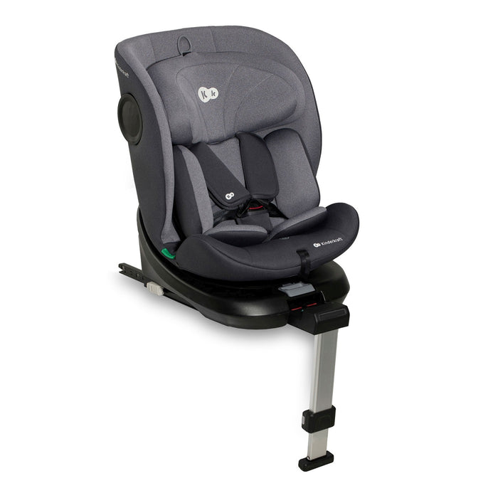 Scaun Auto I-Size, 40-150 cm, Kinderkraft I-360, Grey