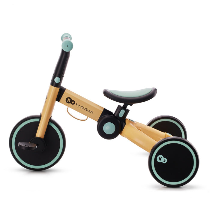 Bicicletă de Echilibru / Tricicletă Kinderkraft 4Trike, Sunflower Blue