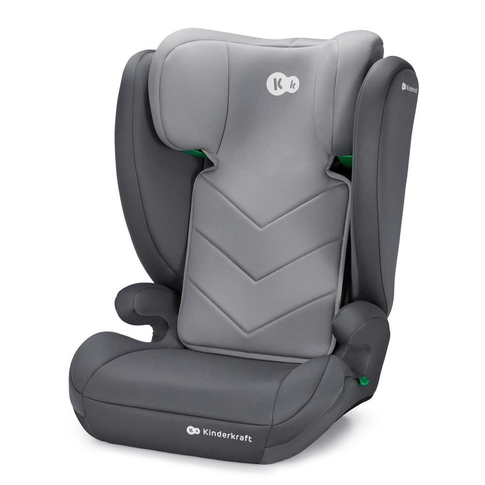 Scaun Auto Kinderkraft I-Spark, I-Size 100-150 cm, Grey