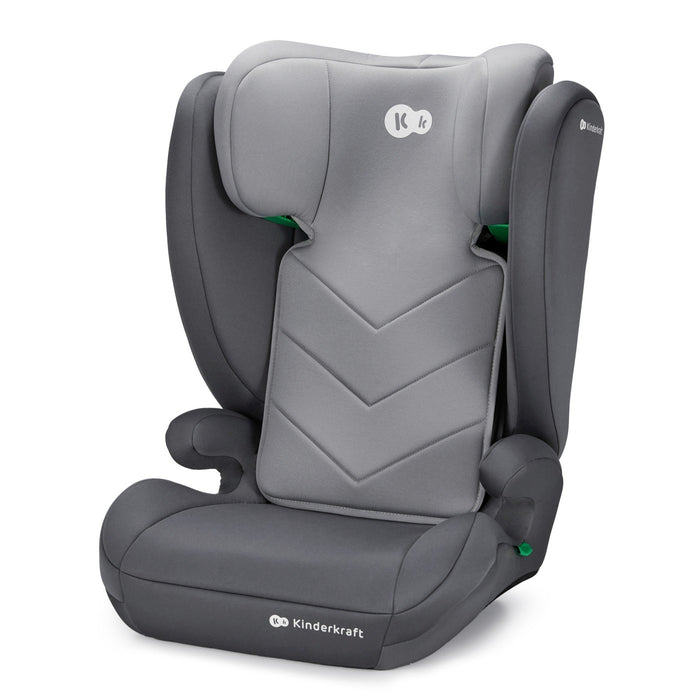 Scaun Auto Kinderkraft I-Spark, I-Size 100-150 cm, Grey