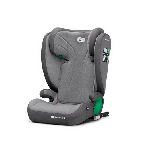 Scaun Auto Kinderkraft Junior Fix2, I-Size 100-150 cm, Rocket Grey