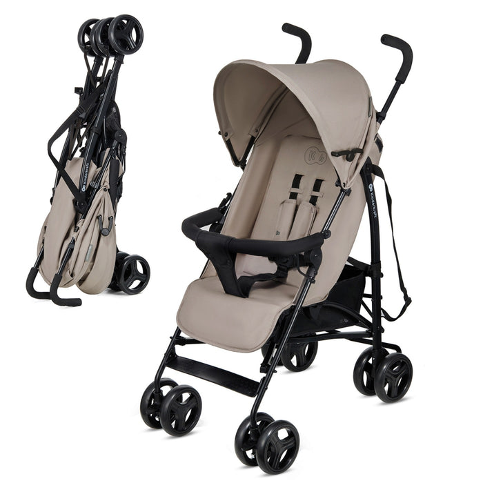 Cărucior Sport Kinderkraft Tik, Tip Umbrela,  Stone Beige