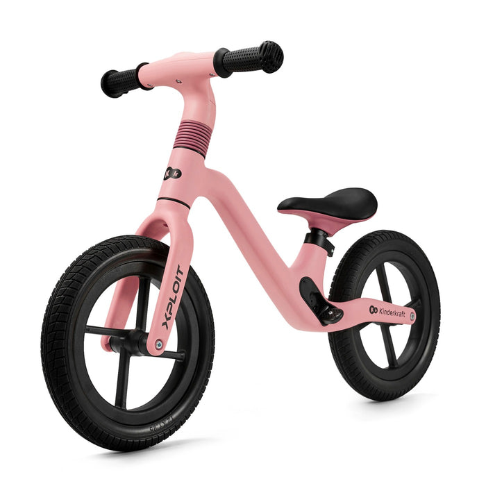 Bicicletă fără Pedale Kinderkraft Xploit, Bubblegum Pink