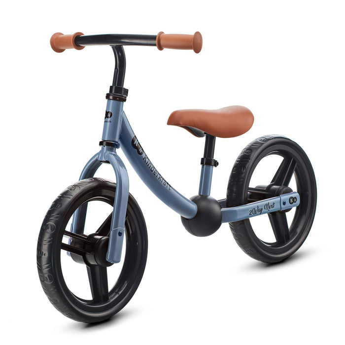 Bicicletă fără Pedale, Kinderkraft - 2Way Next, Portocaliu, 12Inch, Blue Sky