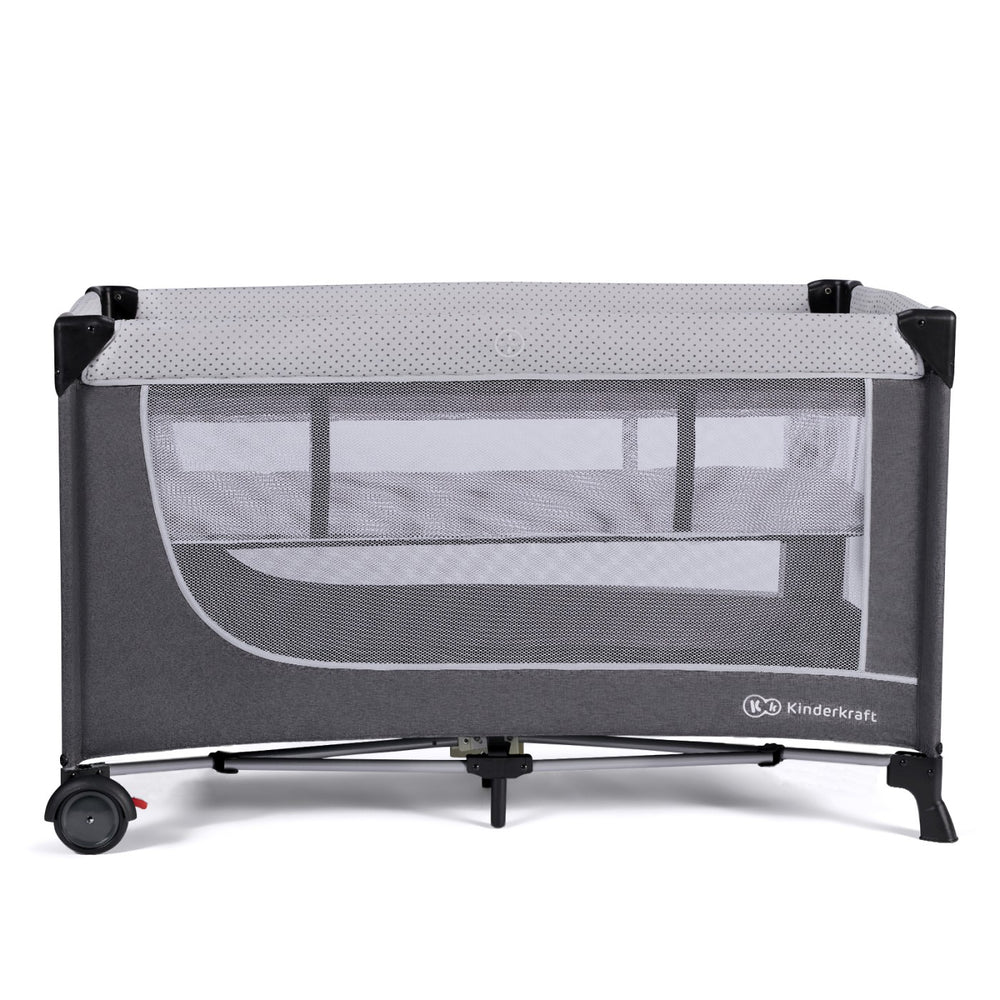 Pătuț de Calatorie Kinderkraft Leody, Grey