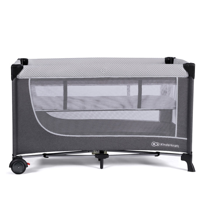 Pătuț de Calatorie Kinderkraft Leody, Grey