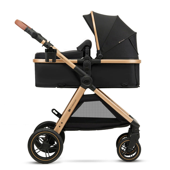 Cărucior Kinderkraft Esme, 3 in 1, Pure Black