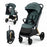 Cărucior Sport Kinderkraft Loom, 0-22 kg, Jade Green