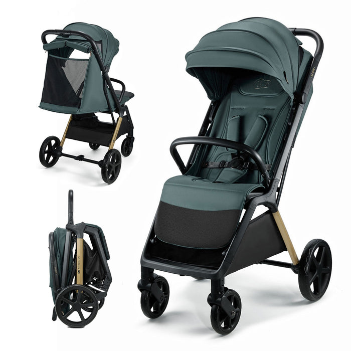 Cărucior Sport Kinderkraft Loom, 0-22 kg, Jade Green
