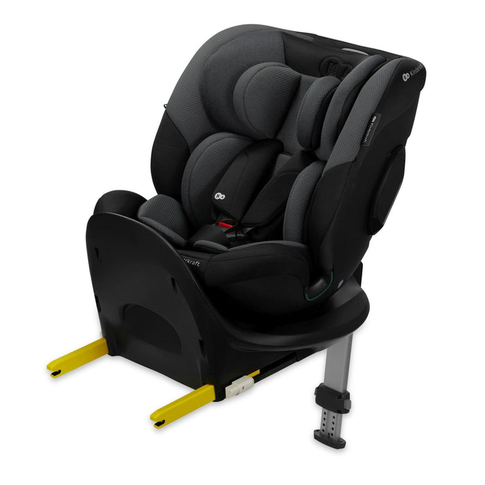 Scaun Auto Kinderkraft I-Fix, I-Size 40-150 cm, Graphite Black