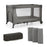 Pătuț Travel Kinderkraft Joy2, fără Accesorii, Dark Grey
