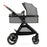 Cărucior Kinderkraft Esme, 3 in 1, Moonlight Grey