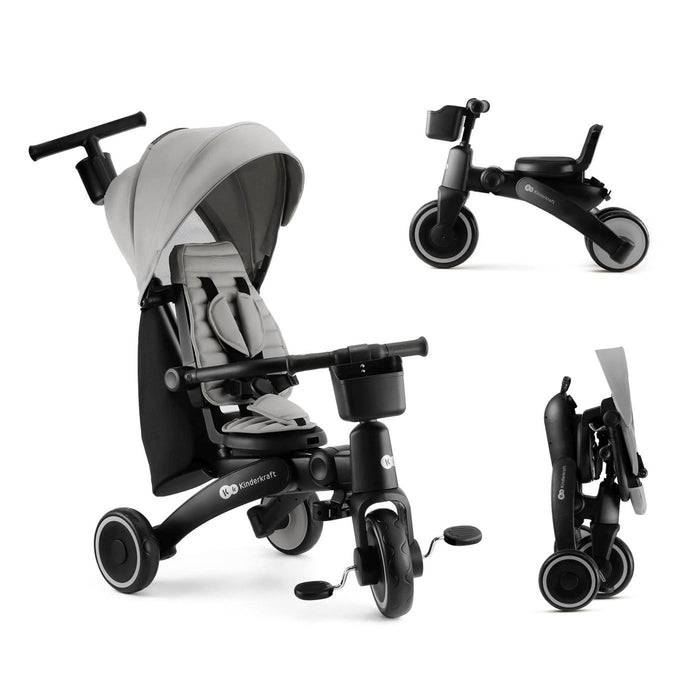 Tricicletă Kinderkraft Jazz 2, Grey