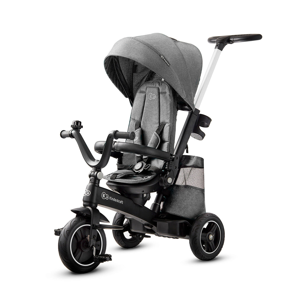 Tricicletă Kinderkraft Easytwist, Platinum Grey