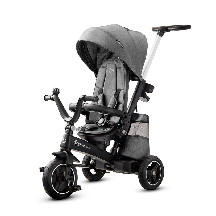 Tricicletă Kinderkraft Easytwist, Platinum Grey