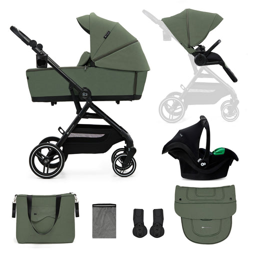 Cărucior Kinderkraft Yoxi 3In1 (Mink Pro) Mistic Green