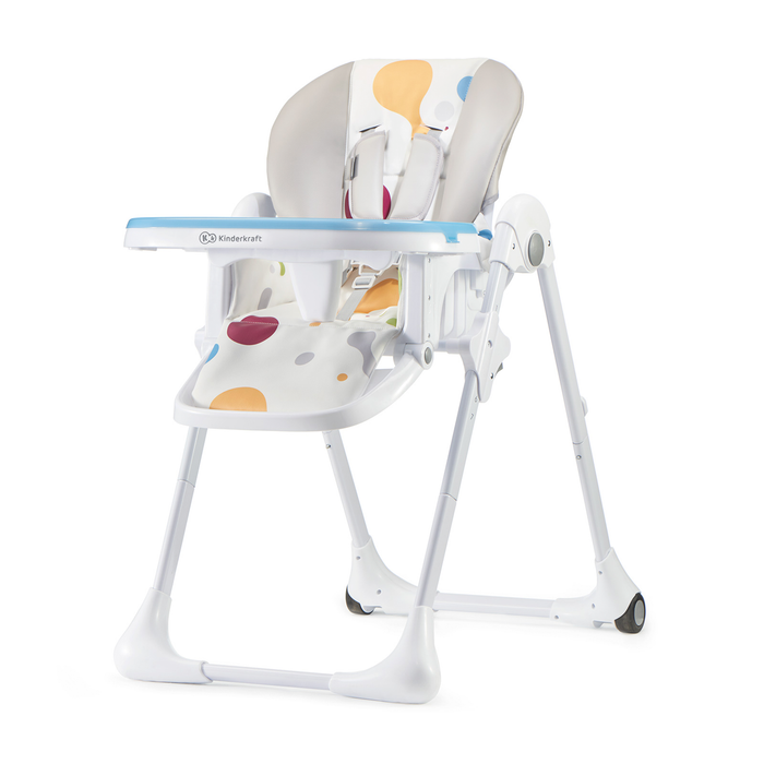 Scaun de Masă Kinderkraft Yummy Pliabil, Multicolor