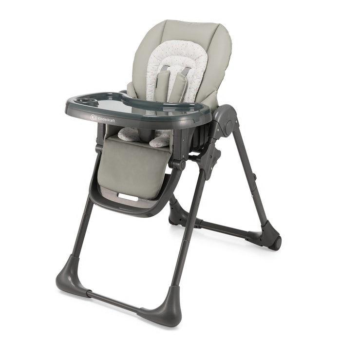 Scaun de Masă Kinderkraft Tummie, Pliabil, Grey
