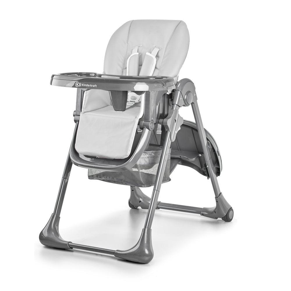 Scaun de Masă Kinderkraft Tastee, Pliabil, Grey