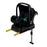 Scoică Auto Kinderkraft Mink Pro I-Size 40-75 cm + Bază Zestaw Black