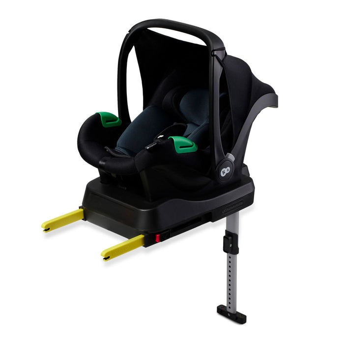 Scoică Auto Kinderkraft Mink Pro I-Size 40-75 cm + Bază Zestaw Black