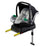 Scoică Auto Kinderkraft Mink Pro I-Size 40-75 cm + Bază Zestaw Grey