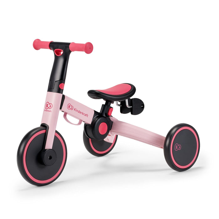 Bicicletă de Echilibru / Tricicletă Kinderkraft 4Trike, Candy Pink