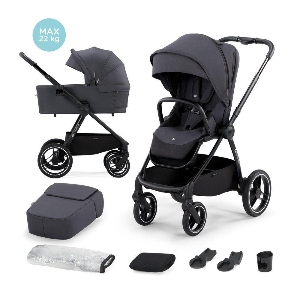 Cărucior Multifunctional 2In1 Kinderkraft Nea Dark Grey